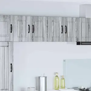 Comparateur de prix : vidaXL Armoire de cuisine avec porte 2 pcs Gris Sonoma 60 x 31 x 40 cm