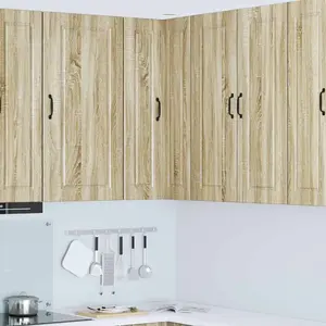 vidaXL Armoire de cuisine avec étagère Chêne Sonoma 57 x 57 x 100 cm