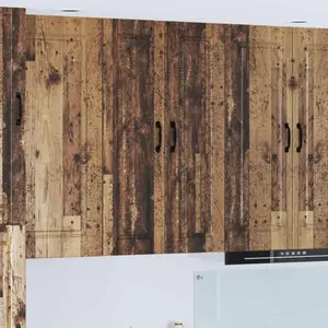 vidaXL Armoire de cuisine avec étagère Bois ancien 30 x 31 x 100 cm pas cher