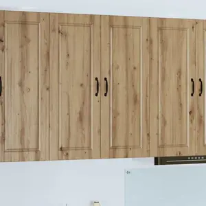 vidaXL Vidaxl Meuble Mural De Cuisine Chêne Artisanal 80 X 31 X 100 Cm pas cher