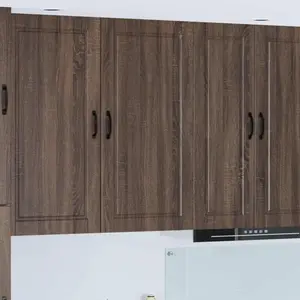 vidaXL Armoire de cuisine avec étagère Chêne brun 50 x 31 x 100 cm