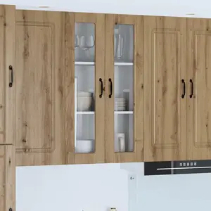 vidaXL vidaXL Meuble mural de cuisine Chêne artisanal 60 x 31 x 100 cm