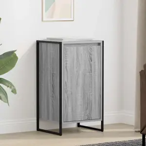 vidaXL vidaXL Buffet Gris Sonoma 43 x 36 x 75,5 cm Bois d'ingénierie pas cher