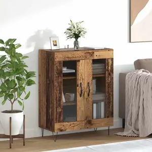 vidaXL vidaXL Buffet Bois Ancien 69,5 x 34 x 90 cm Bois d'ingénierie pas cher