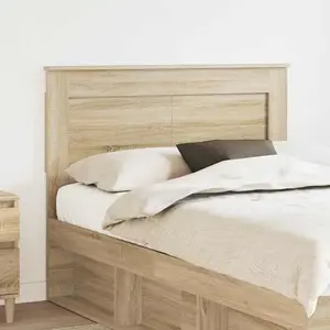 vidaXL Tête de lit Chêne Sonoma 120 cm Bois d'ingénierie pas cher