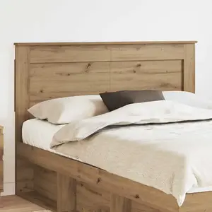 vidaXL Tête de lit Chêne artisanal 160 cm Bois d'ingénierie pas cher