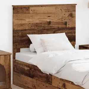 vidaXL Tête de lit Bois Ancien 90 cm Bois d'ingénierie pas cher