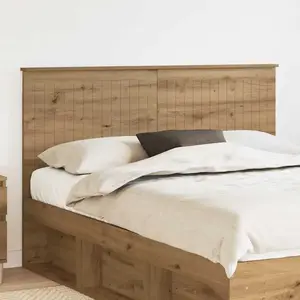vidaXL Tête de lit Chêne artisanal 150 cm Bois d'ingénierie pas cher