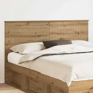 vidaXL Tête de lit Chêne artisanal 160 cm Bois d'ingénierie pas cher