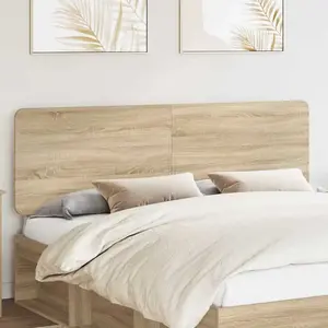 vidaXL Tête de lit en chêne Sonoma 180 cm Bois composite pas cher