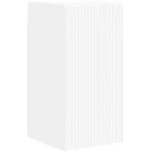 vidaXL Meuble TV mural Blanc 30 x 31 x 60 cm Bois d'ingénierie pas cher