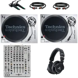 Technics SL-1200MK7 pack débutant platine vinyle DJ avec table de mixa...