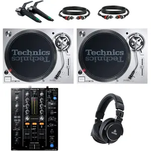 Technics SL-1200MK7 pack débutant platine vinyle DJ avec table de mixa...