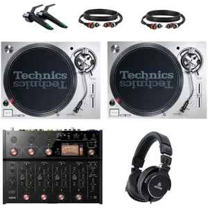 Technics SL-1200MK7 pack débutant platine vinyle DJ avec table de mixa...