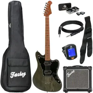 Comparateur de prix : Fazley Outlaw Series Maverick Plus HH Black kit de démarrage