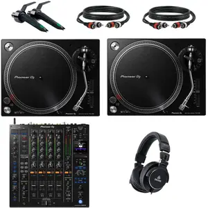 Pioneer DJ PLX-500 pack débutant platine vinyle DJ avec table de mixag...