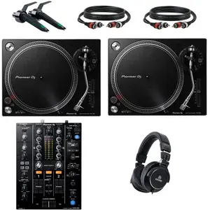 Pioneer DJ PLX-500 pack débutant platine vinyle DJ avec table de mixag...