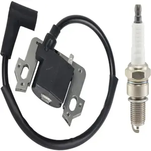 HOUHENCE Bobine d'allumage de rechange avec bougie - Compatible GC135, GC160, GC190, GCV135, GCV160, GCV190 - Référence 0500-ZL8-004 - Allumage fiable pour pas cher