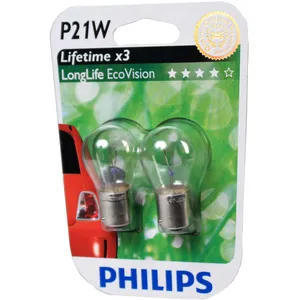 Comparateur de prix : Ampoules Philips P21W LongLife EcoVision 12V