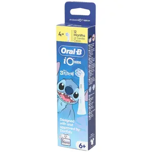 Brosse de rechange Oral-B Precision Clean 4 pièces bleues poils arrond... pas cher