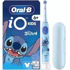 Comparateur de prix : Brosse à dents électrique Oral-B iO 6+ Kids bleue, microvibrations, 3 ...