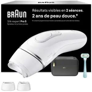 Comparateur de prix : Epilateur lumière pulsée BRAUN IPL PL5234