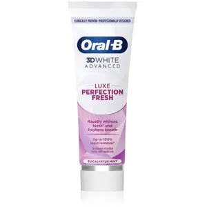Oral B 3D White Luxe Perfection Fresh dentifrice blanchissant Eucalypt... pas cher