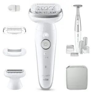 Braun Silk-épil 9 9-241 épilateur à tête entièrement flexible pour un ... pas cher