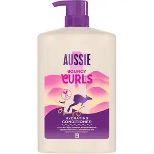 Aussie Bouncy Curls après-shampoing hydratant pour cheveux bouclés 100...