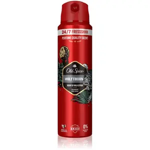 Old Spice Wolfthorn déodorant en spray pour homme 200 ml pas cher