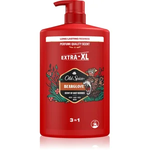 Old Spice Bearglove gel de douche corps et cheveux 1000 ml pas cher