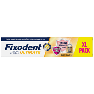 Comparateur de prix : Fixodent Pro Ultimate Neutre - 57g