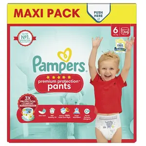 Pampers Premium Protection Pants Maxi Pack T6 (15 Kg +)Vendu parlasante
