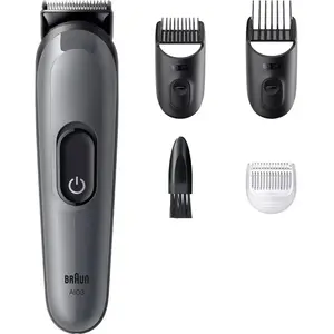 Tondeuse multifonction 4 en 1 Braun Série 3 AIO3500 Gris pas cher
