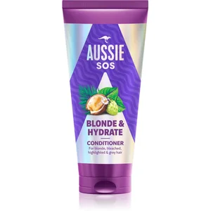 Comparateur de prix : Aussie SOS Blonde & Hydrate après-shampoing hydratant pour cheveux blonds 200 ml