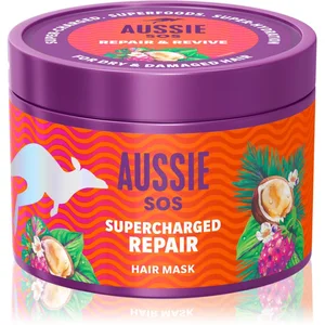 Comparateur de prix : Aussie SOS Supercharged Repair masque cheveux 500 ml