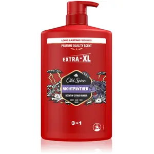Comparateur de prix : Old Spice Nightpanther gel de douche pour homme 1000 ml