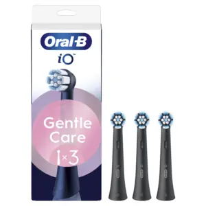 Comparateur de prix : Oral-B iO Brossettes Gentle Care Noire X3