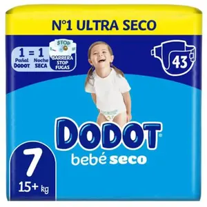 Couches Dodot Stages taille 7 15-24 kg 43 unités