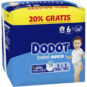 Comparateur de prix : Couches Dodot Stages taille 6 13-18 kg 66 unités