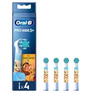 Comparateur de prix : Oral-B Lot de 4 têtes de brosse à dents Pro Kids avec Disney Le Roi Lion