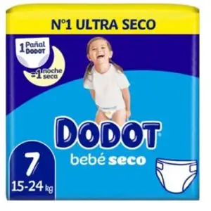 Dodot Couches Bébé Sec Taille 7 15-24Kg 32uts pas cher