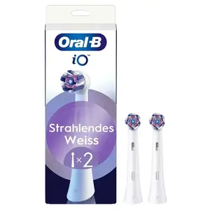 Oral-B Brosses à dents adaptables - iO Blanc éclatant - 2pcs - White
