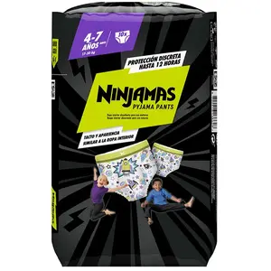 Pantalon Dodot Ninjamas 4-7 ans 17-30 kg 10 uVendu pardocmorris
