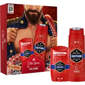 Old Spice Captain Dark Captain coffret cadeau pour homme pas cher