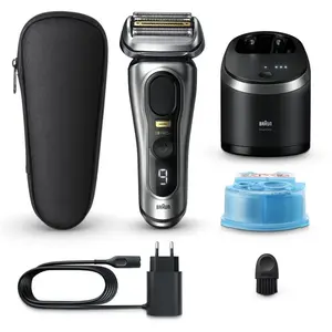 Comparateur de prix : Braun Series 9 PRO+ 9567cc rasoir électrique avec station de nettoyage et de charge Silver 1 pcs