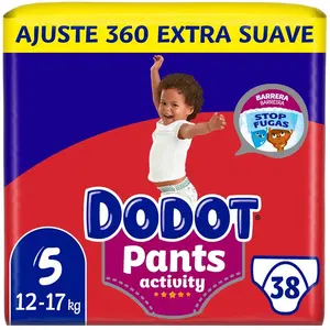 Comparateur de prix : Dodot Couches Culottes Activité Extra Taille 5 38 Unités