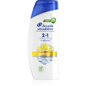 Head & Shoulders Citrus Fresh 2v1 shampoing antipelliculaire pour chev... pas cher