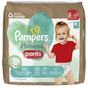 Comparateur de prix : Pampers Harmonie Pants T5 (12-17 Kg) Avec Emballage Papier Recyclable