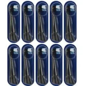 Oral-B Brosses à dents iO Nettoyage Ultime, paquet de 10, noir